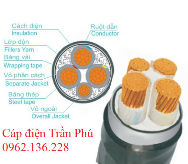 Cáp điện Trần Phú