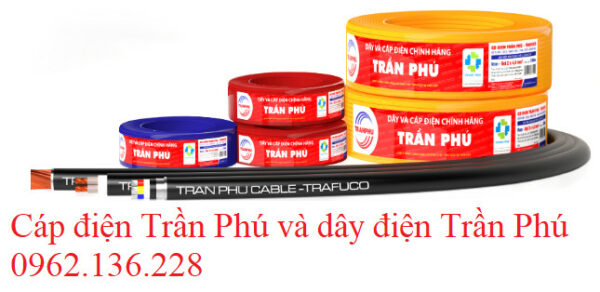 Cáp điện Trần Phú và dây điện Trần Phú