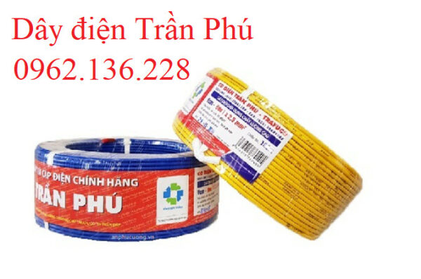 Dây điện chính hãng Trần Phú