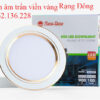 Đèn âm trần viền vàng Rạng Đông