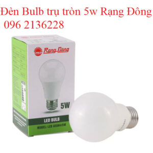 Đèn bulb trụ tròn 5w Rạng Đông