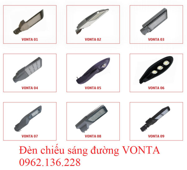 Đèn chiếu sáng đường VONTA